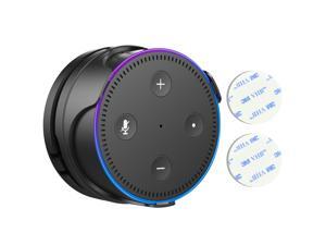 Wall Mount Holder for Echo Dot 2nd Generation Clip Case Stand, without Sound Interference, Space-Saving Bracket for Smart Home Speaker in Bathroom Bedroom Kitchen (Black) Wall Mount Holder for Echo Dot 2nd Generation Clip Case Stand, without Sound Interference, Space-Saving Bracket for Smart Home Speaker in Bathroom Bedroom Kitchen (Black)