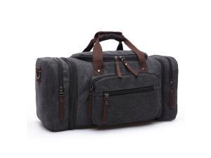 Men Vintage Canvas Travel Bag Tote Luggage Gym Duffle Bag Handbag Weekend Bag Men Vintage Canvas Travel Bag Tote Luggage Gym Duffle Bag Handbag Weekend Bag