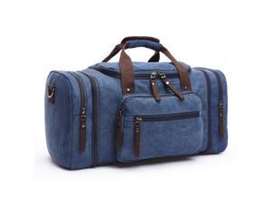 Men Vintage Canvas Travel Bag Tote Luggage Gym Duffle Bag Handbag Weekend Bag Men Vintage Canvas Travel Bag Tote Luggage Gym Duffle Bag Handbag Weekend Bag