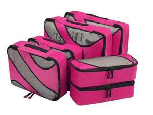 Bagail 6 Set Packing Cubes,3 Various Sizes Travel Luggage Packing Organizers Bag Bagail 6 Set Packing Cubes,3 Various Sizes Travel Luggage Packing Organizers Bag