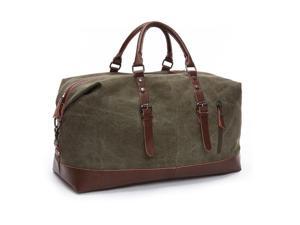 Canvas Leather Men Travel Bags Carry on Luggage Bags Duffel Bags Tote Large Weekend Overnight Bag Canvas Leather Men Travel Bags Carry on Luggage Bags Duffel Bags Tote Large Weekend Overnight Bag