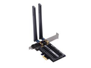 fenvi FV-AX3000 WiFi 6 PCIe WiFi Card, Up to 3000Mbps, Bluetooth 5.0, 802.11ax/ac Dual Band Wireless Adapter For Intel AX200 Chipset MU-MIMO, OFDMA, Ultra-Low Latency, Supports Windows 10 (64bit) fenvi FV-AX3000 WiFi 6 PCIe WiFi Card, Up to 3000Mbps, Bluetooth 5.0, 802.11ax/ac Dual Band Wireless Adapter For Intel AX200 Chipset MU-MIMO, OFDMA, Ultra-Low Latency, Supports Windows 10 (64bit)