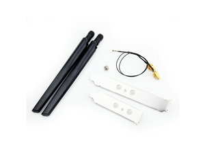 Dual band 5dbi Wireless WiFi Antenna RP-SMA + MHF4/IPX Pigtail Cable Desktop Kit For NGFF M.2 Card Intel AX200 9260 8265 3G/4G Module Dual band 5dbi Wireless WiFi Antenna RP-SMA + MHF4/IPX Pigtail Cable Desktop Kit For NGFF M.2 Card Intel AX200 9260 8265 3G/4G Module