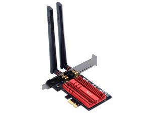 fenvi FV-AX3000 WiFi 6 PCI-E 3000Mbps Bluetooth 5.0 Wifi Adapter Intel AX200 Wi-fi Card Wireless PCI Express 802.11ax/ac 2.4Ghz/5.0Ghz Dual Band MU-MIMO OFDMA With Heat Sink, for Windows 10 Linux fenvi FV-AX3000 WiFi 6 PCI-E 3000Mbps Bluetooth 5.0 Wifi Adapter Intel AX200 Wi-fi Card Wireless PCI Express 802.11ax/ac 2.4Ghz/5.0Ghz Dual Band MU-MIMO OFDMA With Heat Sink, for Windows 10 Linux