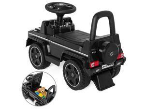 Evezo Mercedes Benz G63 Wagon Ride-On, Toddler, Push Car, Black Evezo Mercedes Benz G63 Wagon Ride-On, Toddler, Push Car, Black