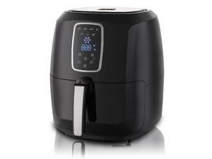 Emerald Air Fryer 1800 Watts w/ Digital LED Touch Display & Slide out Pan/Detachable Basket 5.2L Capacity (1804) Emerald Air Fryer 1800 Watts w/ Digital LED Touch Display & Slide out Pan/Detachable Basket 5.2L Capacity (1804)