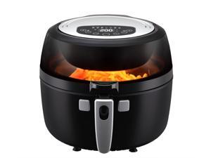 Emerald 6.5 Liter Self-Stirring Air Fryer with Digital LED Timer and Temperature Control, 1350 Watts (1808) Emerald 6.5 Liter Self-Stirring Air Fryer with Digital LED Timer and Temperature Control, 1350 Watts (1808)