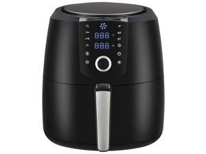 Emerald Air Fryer 1800 Watts w/ Heat Preservation Function, Digital LED Touch Display, & Slide out Pan/Detachable Basket 5.2L Capacity (1809) Emerald Air Fryer 1800 Watts w/ Heat Preservation Function, Digital LED Touch Display, & Slide out Pan/Detachable Basket 5.2L Capacity (1809)