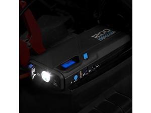 DBPOWER 1200A Peak Portable Car Jump Starter (for 6.5L Gas, 5.2L Diesel Engine and more), Car Battery Booster Pack & Charger, Power Bank Phone Charger with QC3.0 Built-in LED Emergency Flashlight DBPOWER 1200A Peak Portable Car Jump Starter (for 6.5L Gas, 5.2L Diesel Engine and more), Car Battery Booster Pack & Charger, Power Bank Phone Charger with QC3.0 Built-in LED Emergency Flashlight