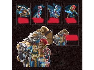 New 4 Champions Mipha Urbosa Revali Daruk ZELDA BOTW AMIIBO NFC Tag Cards Game Toys for NS Switch Wii U New 4 Champions Mipha Urbosa Revali Daruk ZELDA BOTW AMIIBO NFC Tag Cards Game Toys for NS Switch Wii U