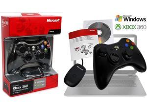 Microsoft Xbox 360 Wireless Controller Gamepad and USB Transceiver for Windows PC Microsoft Xbox 360 Wireless Controller Gamepad and USB Transceiver for Windows PC