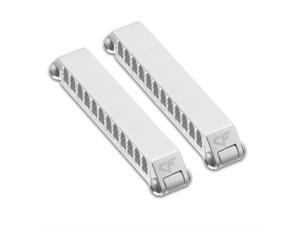 Nanoxia Aluminum Cable Comb for 24-Pin Sleeved Motherboard PSU ATX Extensions 16AWG 4MM, Silver 2-Pack Nanoxia Aluminum Cable Comb for 24-Pin Sleeved Motherboard PSU ATX Extensions 16AWG 4MM, Silver 2-Pack