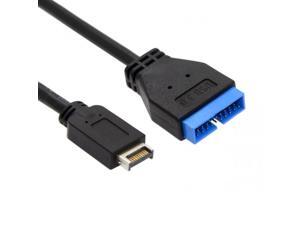 USB 3.1 Front Panel Header to USB 3.0 20Pin Header Extension Cable 30cm for ASUS Motherboard USB 3.1 Front Panel Header to USB 3.0 20Pin Header Extension Cable 30cm for ASUS Motherboard