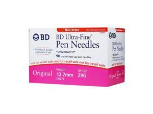 BD Becton Dickinson Ultra-Fine Original Insulin Pen Needles 29G 12.7mm (1/2in) (90pcs) BD Becton Dickinson Ultra-Fine Original Insulin Pen Needles 29G 12.7mm (1/2in) (90pcs)