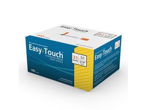 MHC EasyTouch Insulin Syringe 31G 1/2cc (.5mL) 8mm (5/16in) (100 Count) MHC EasyTouch Insulin Syringe 31G 1/2cc (.5mL) 8mm (5/16in) (100 Count)