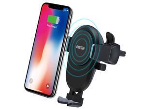 CHOETECH Wireless Charger Car Mount, Fast Wireless Charging for iPhone X / Xs Max / Xs / Xr / 8 Plus, Samsung Galaxy Note 9/ S9/ S9 Plus/ Note 8 / S8/ S8 Plus/ S7/ S7 Edge/ S6 Edge+ Qi-enabled Devices CHOETECH Wireless Charger Car Mount, Fast Wireless Charging for iPhone X / Xs Max / Xs / Xr / 8 Plus, Samsung Galaxy Note 9/ S9/ S9 Plus/ Note 8 / S8/ S8 Plus/ S7/ S7 Edge/ S6 Edge+ Qi-enabled Devices