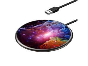 CHOETECH Fast Wireless Charger Pad - Colorful Christmas Pattern - 10W for Samsung Galaxy S9 S9 Plus Note 9 Note 8 S8 Plus S7 Edge S6 Edge+ - 7.5W for iPhone Xr Xs Xs Max X 8 8 Plus Other Qi-enable Dev CHOETECH Fast Wireless Charger Pad - Colorful Christmas Pattern - 10W for Samsung Galaxy S9 S9 Plus Note 9 Note 8 S8 Plus S7 Edge S6 Edge+ - 7.5W for iPhone Xr Xs Xs Max X 8 8 Plus Other Qi-enable Dev