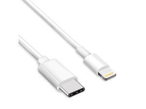 Fast Charging USB C to Lightning Cable, Male Type-C to Lightning Data Sync & Charger Cord Connector Adapter 3.3FT, for Apple iPhone 7 Plus iPad Pro New MacBook Pro 2017 - White Fast Charging USB C to Lightning Cable, Male Type-C to Lightning Data Sync & Charger Cord Connector Adapter 3.3FT, for Apple iPhone 7 Plus iPad Pro New MacBook Pro 2017 - White