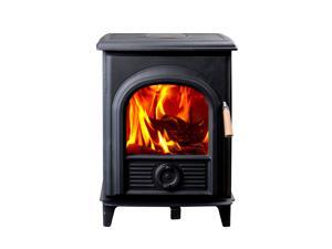 Hiflame Shetland HF905UPB 85% efficiency 21000BTU/H extra small wood burning stove wood fireplace with EPA approved Hiflame Shetland HF905UPB 85% efficiency 21000BTU/H extra small wood burning stove wood fireplace with EPA approved