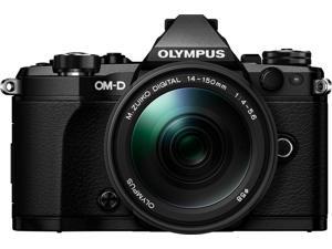 Olympus - OM-D E-M5 Mark II Mirrorless Camera with 14-150mm Lens - Black Olympus - OM-D E-M5 Mark II Mirrorless Camera with 14-150mm Lens - Black