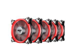 Aigo Case Fan, LED 120mm 4pin+3pin PC Computer Fan Quiet Edition Silent Cooler LED Ring Fan for PC Cases, CPU ... Aigo Case Fan, LED 120mm 4pin+3pin PC Computer Fan Quiet Edition Silent Cooler LED Ring Fan for PC Cases, CPU ...