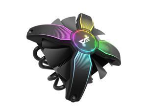 darkFlash Talon Aluminum CPU Cooling Cooler LED RGB PWM Fan With Four Heatpipes for INTEL : LGA 775/ 115x/ 1366 and AMD : AM4/ AM3 ( Corei3/ i5) darkFlash Talon Aluminum CPU Cooling Cooler LED RGB PWM Fan With Four Heatpipes for INTEL : LGA 775/ 115x/ 1366 and AMD : AM4/ AM3 ( Corei3/ i5)