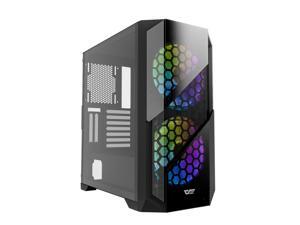 darkFlash BF5 ATX Mid Tower Gaming Tempered Glass PC Computer Case Iron Mesh Front Panel with 2X 20 cm case Fans darkFlash BF5 ATX Mid Tower Gaming Tempered Glass PC Computer Case Iron Mesh Front Panel with 2X 20 cm case Fans