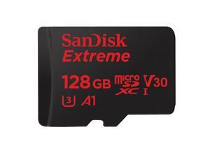 SanDisk Extreme 128GB microSDXC UHS-I U3 V30 A1 Memory Card - SDSQXAF-128G-GN6AA SanDisk Extreme 128GB microSDXC UHS-I U3 V30 A1 Memory Card - SDSQXAF-128G-GN6AA