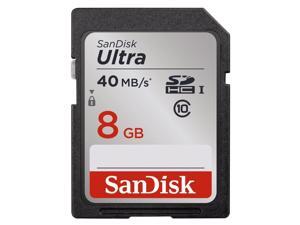 SanDisk 5-Pack Ultra 8GB Class 10 SDHC Memory Card Up to 40MB/s (SDSDUN-008G-G46) SanDisk 5-Pack Ultra 8GB Class 10 SDHC Memory Card Up to 40MB/s (SDSDUN-008G-G46)