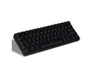 Anne Pro 2 Mechanical Gaming Keyboard 60% True RGB Backlit - Wired/Wireless Bluetooth 4.0 PBT Type-c Up to 8 Hours Extended Battery Life, Full Keys Programmable by Obins (Gateron Red, Black) Anne Pro 2 Mechanical Gaming Keyboard 60% True RGB Backlit - Wired/Wireless Bluetooth 4.0 PBT Type-c Up to 8 Hours Extended Battery Life, Full Keys Programmable by Obins (Gateron Red, Black)