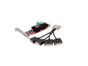 Visiontek Radeon HD 5570 1GB DDR3 4M VHDCI DVI (4 x DVI-D), Video Graphics Card with Long Profile Bracket Visiontek Radeon HD 5570 1GB DDR3 4M VHDCI DVI (4 x DVI-D), Video Graphics Card with Long Profile Bracket