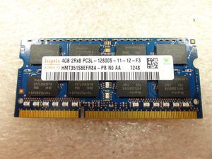 Hynix 4GB DDR3 Memory SO-DIMM 204pin PC3L-12800S 1600MHz HMT351S6EFR8A-PB Hynix 4GB DDR3 Memory SO-DIMM 204pin PC3L-12800S 1600MHz HMT351S6EFR8A-PB