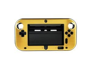 Gold Anti-shock Hard Aluminum Metal Box Cover Case Shell for Nintendo Wii U Gamepad Gold Anti-shock Hard Aluminum Metal Box Cover Case Shell for Nintendo Wii U Gamepad