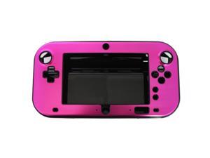 Rose Red Anti-shock Hard Aluminum Metal Box Cover Case Shell for Nintendo Wii U Gamepad Rose Red Anti-shock Hard Aluminum Metal Box Cover Case Shell for Nintendo Wii U Gamepad