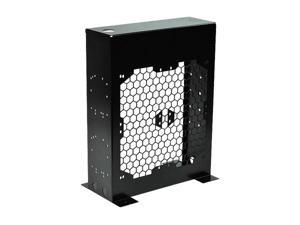 Phobya Radiator Stand - black - Bench Edition: Quad 4x120mm Phobya Radiator Stand - black - Bench Edition: Quad 4x120mm