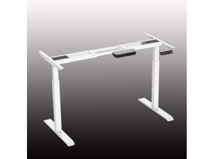 Rise UP Dual Motor Electric Standing Desk Base Frame Legs. Adjustable Height Width 2-Stage Ergonomic Motorized sit to Stand up Home Commercial Office Desk with Memory Rise UP Dual Motor Electric Standing Desk Base Frame Legs. Adjustable Height Width 2-Stage Ergonomic Motorized sit to Stand up Home Commercial Office Desk with Memory