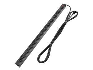Bestten 24-Outlet Heavy Duty Metal Power Strip with 15-Foot Ultra Long Power Cord, ETL Certified, Black Bestten 24-Outlet Heavy Duty Metal Power Strip with 15-Foot Ultra Long Power Cord, ETL Certified, Black