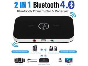 Bluetooth V4.1 Transmitter Wireless A2DP Audio RCA to 3.5mm Aux USB Adapter Hub Bluetooth V4.1 Transmitter Wireless A2DP Audio RCA to 3.5mm Aux USB Adapter Hub