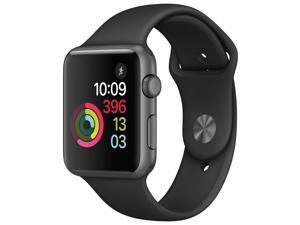 Apple Watch Series 2 38mm Space Gray Aluminum Case with Black Sport Band Apple Watch Series 2 38mm Space Gray Aluminum Case with Black Sport Band