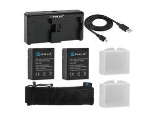PULUZ 7 in 1 Accessories Charger Combo Kits (Batteries + Cable + Battery Charger + Mesh Bag) for GoPro HERO3+ /3 PULUZ 7 in 1 Accessories Charger Combo Kits (Batteries + Cable + Battery Charger + Mesh Bag) for GoPro HERO3+ /3