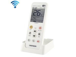 CHUNGHOP K-390EW WiFi Smart Universal Air Conditioner A/C Remote Control with Backlight & LED Light & Base, Support 2G / 3G / 4G / WiFi Network, US/EU Plug CHUNGHOP K-390EW WiFi Smart Universal Air Conditioner A/C Remote Control with Backlight & LED Light & Base, Support 2G / 3G / 4G / WiFi Network, US/EU Plug