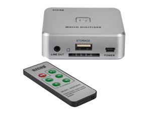 EZCAP241 Audio Capture Recorder Adapter Card, 3.5mm RCA R/L Analog Audio to MP3 Music Digitizer Converter(Silver) EZCAP241 Audio Capture Recorder Adapter Card, 3.5mm RCA R/L Analog Audio to MP3 Music Digitizer Converter(Silver)