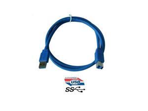 USB 3.0 A Male to B Male 30" Extension Cable USB 3.0 A Male to B Male 30" Extension Cable