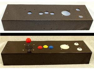 Multicade full size control panel w/ 2 Inch trackball hole for Pacman, Galaga and other stand up cabinets RA-TRACK-BALL-2-INR2 Multicade full size control panel w/ 2 Inch trackball hole for Pacman, Galaga and other stand up cabinets RA-TRACK-BALL-2-INR2