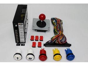Jamma 412-IN-1 Classic Vertical Arcade Multigame Upright Control KIT, Multicade JAMMA, Mame or Retro PI Ready Jamma 412-IN-1 Classic Vertical Arcade Multigame Upright Control KIT, Multicade JAMMA, Mame or Retro PI Ready