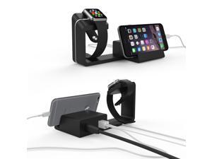 Dual 2 in 1 Charging Stand for Apple Watch and Smartphones ( Black, Gold, Rose Gold, Space Grey, Silver, White, Blue, Pink, Teal, Lilac ) Dual 2 in 1 Charging Stand for Apple Watch and Smartphones ( Black, Gold, Rose Gold, Space Grey, Silver, White, Blue, Pink, Teal, Lilac )