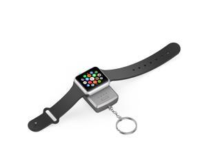 Mfi Certified Apple Watch Portable Wireless Charger and Backup Battery Including Key Chain For Apple Watch 38mm & 42mm Series 1 & 2 (Space Grey) Mfi Certified Apple Watch Portable Wireless Charger and Backup Battery Including Key Chain For Apple Watch 38mm & 42mm Series 1 & 2 (Space Grey)