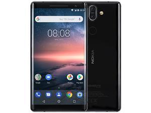 Nokia 8 Sirocco TA-1005 128GB (No CDMA, GSM only) Factory Unlocked 4G/LTE Smartphone - Black Nokia 8 Sirocco TA-1005 128GB (No CDMA, GSM only) Factory Unlocked 4G/LTE Smartphone - Black