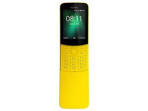 Nokia 8110 4G (2018) Single-SIM 4GB (No CDMA, GSM only) Factory Unlocked 4G/LTE Smartphone - Yellow Nokia 8110 4G (2018) Single-SIM 4GB (No CDMA, GSM only) Factory Unlocked 4G/LTE Smartphone - Yellow