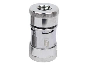 Swiftech Lok-Seal Quick Disconnect Non-Spill Couplings, Male/Female Set, Chrome Swiftech Lok-Seal Quick Disconnect Non-Spill Couplings, Male/Female Set, Chrome